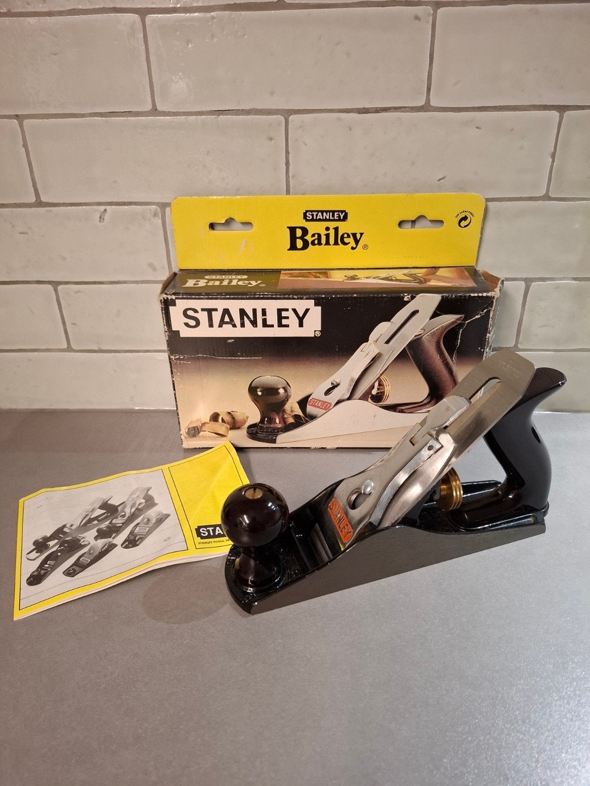 Stanley Bailey No. 3 – Made in England – Originele doos, Doe-het-zelf en Bouw, Ophalen, Stanley