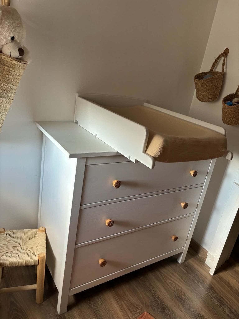 Commode hemnes ikea, Enlèvement, Comme neuf, Pin