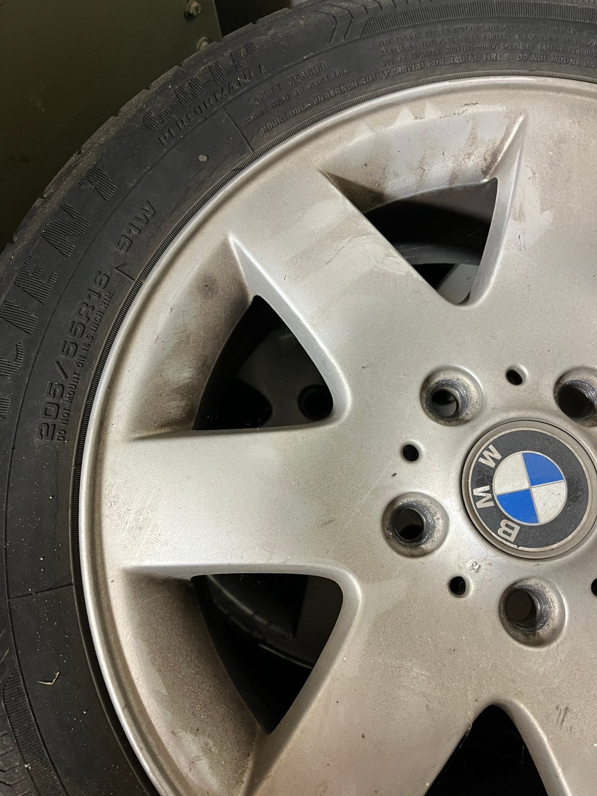 4 wielen BMW, Ophalen, Gebruikt