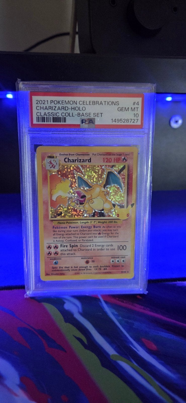 charizard 25th birthday, Ophalen, Zo goed als nieuw, Losse kaart