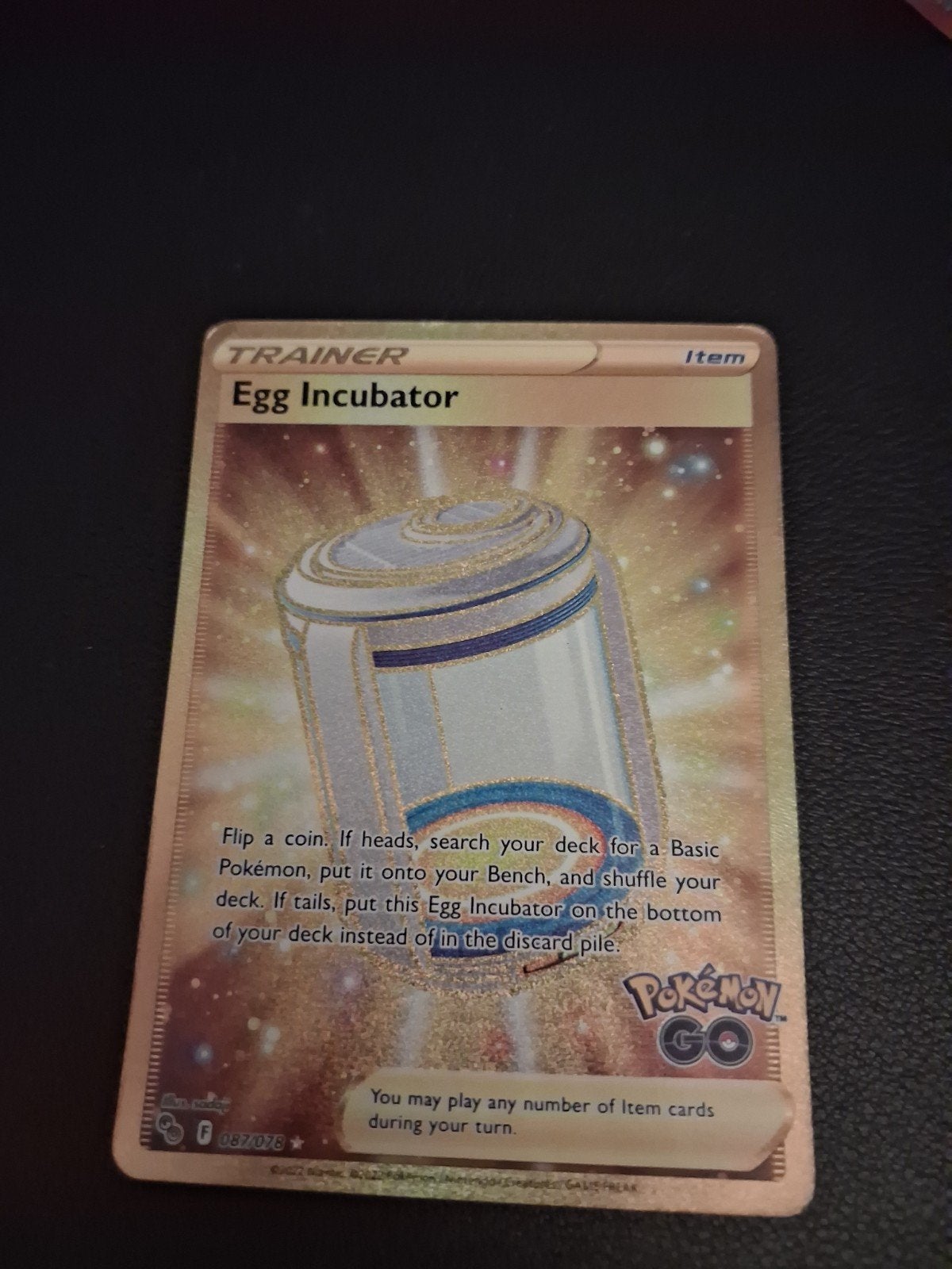 Pokemon trainer Egg incubator, Enlèvement