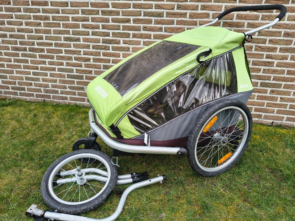 Croozer Kid pour 2 *Parfait état*, 40 à 60 kg, Pliable, Croozer, Comme neuf