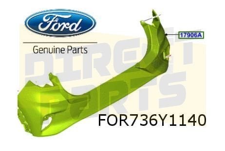 Ford Puma (1/20-) achterbumper (te spuiten) ( advanced auto, -, Verzenden, -, Nieuw