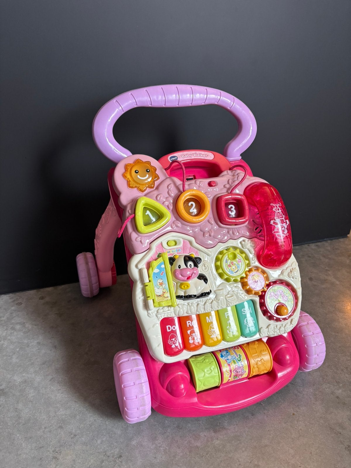 Muzikale loopwagen, Kinderen en Baby's, Ophalen, Gebruikt