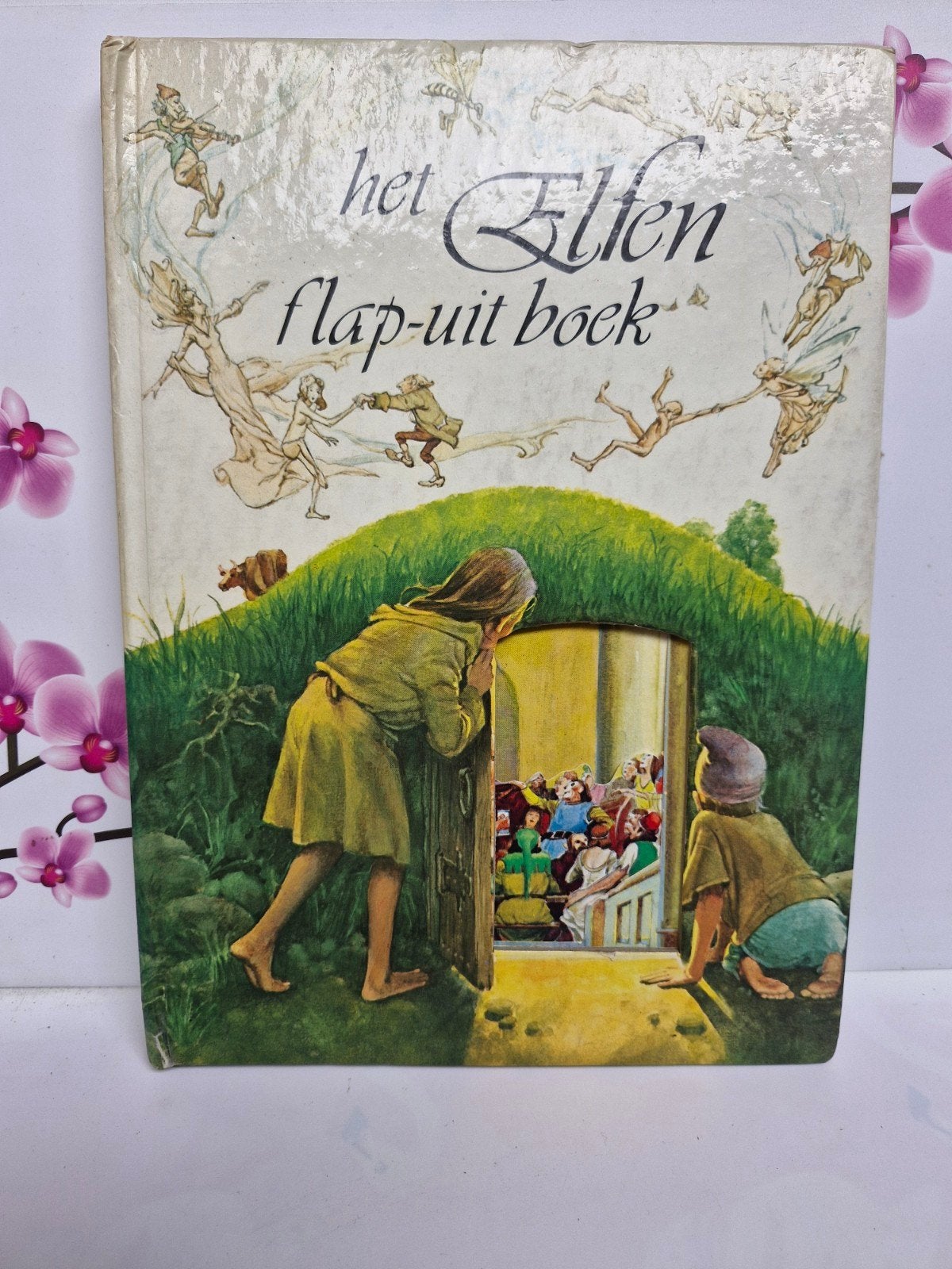 🤍 Het Elfen Flap-Uit Boek 🧚🏻‍♀️, Ophalen of Verzenden, Gelezen, Harry N. Abrams