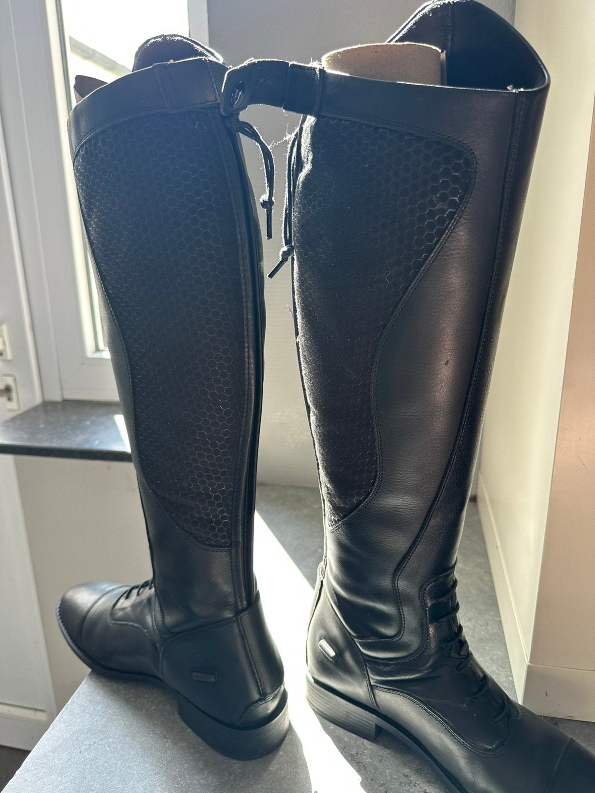 Te koop QHP Rijlaarzen maat 39, Dieren en Toebehoren, Ophalen, Dames, Zwart, Schoeisel