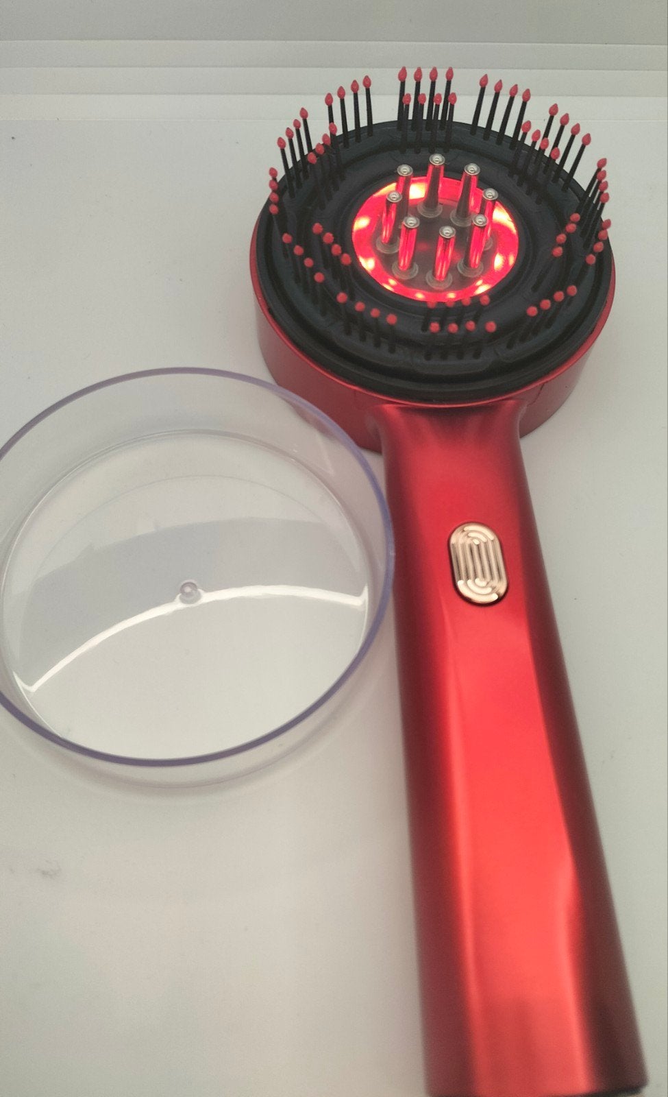 elektrische massageborstel, Handtassen en Accessoires, Uiterlijk | Haarverzorging, Ophalen of Verzenden, Nieuw, Kam of Borstel