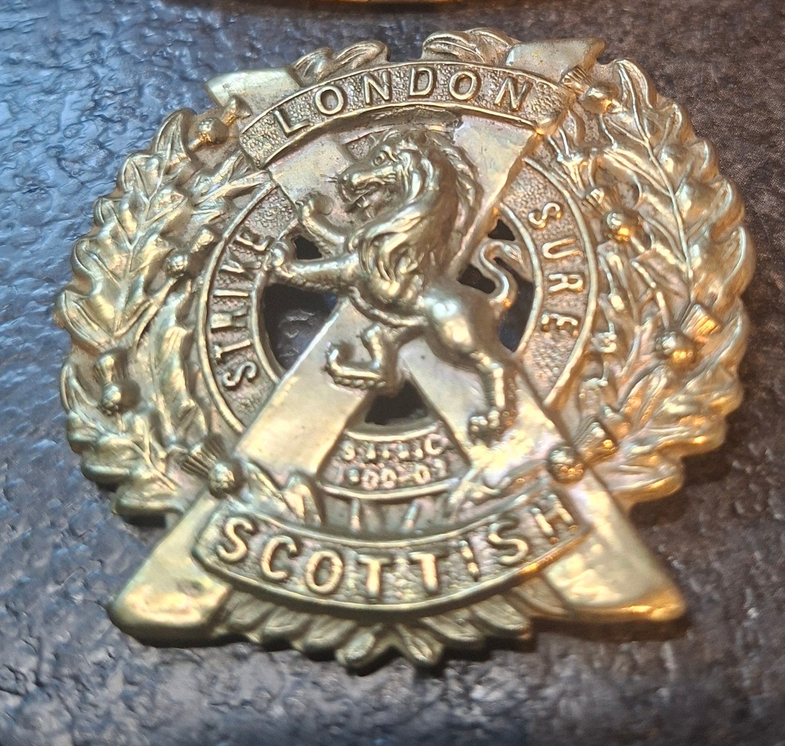 Badges/insignes de casquette de la Première Guerre mondiale, Enlèvement ou Envoi