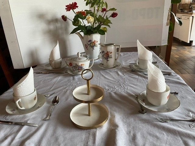 koffieservies voor 4, Antiek en Kunst, Ophalen of Verzenden