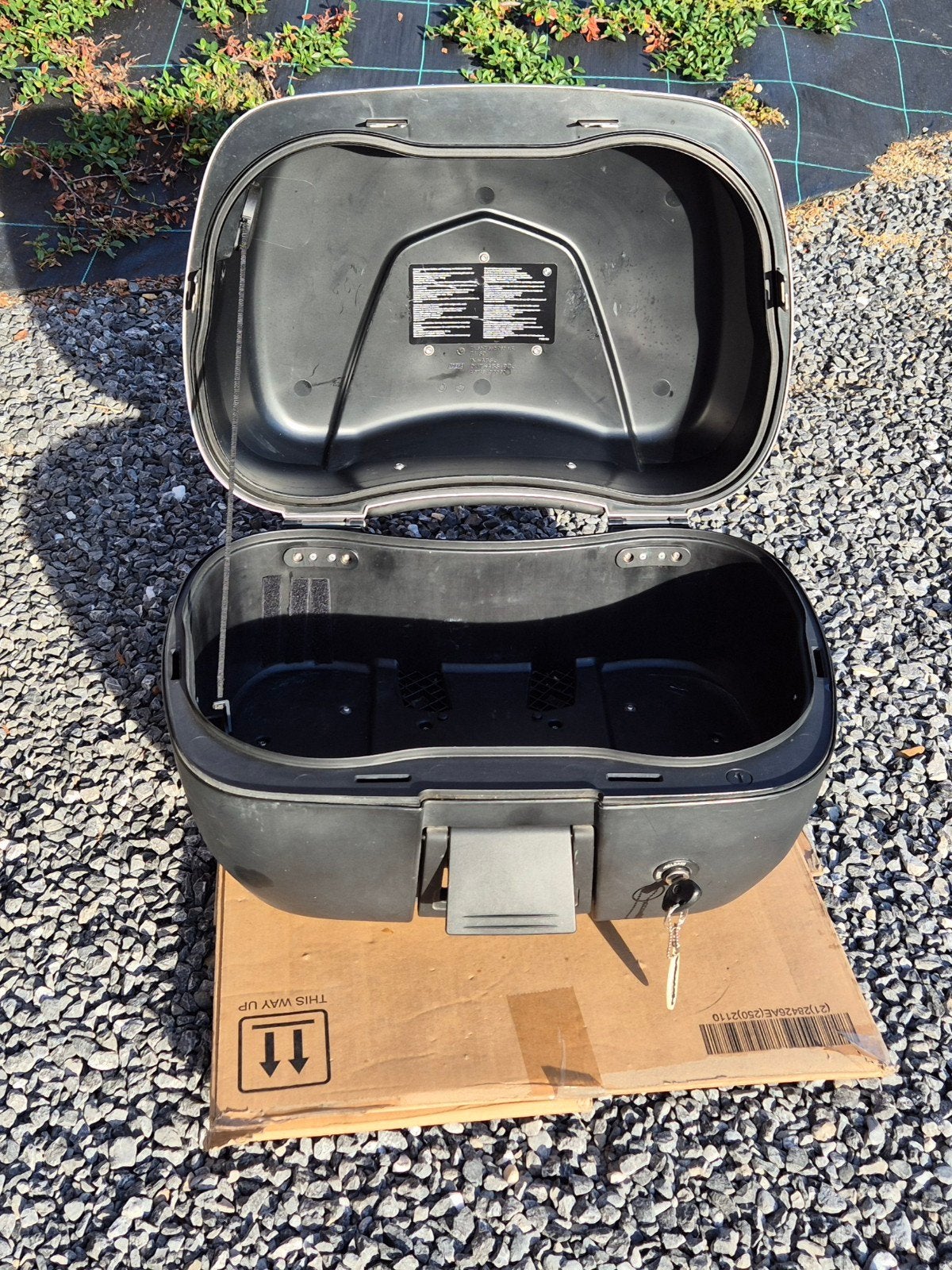 Top case BMW R1200RT, Motoren, Ophalen, Gebruikt