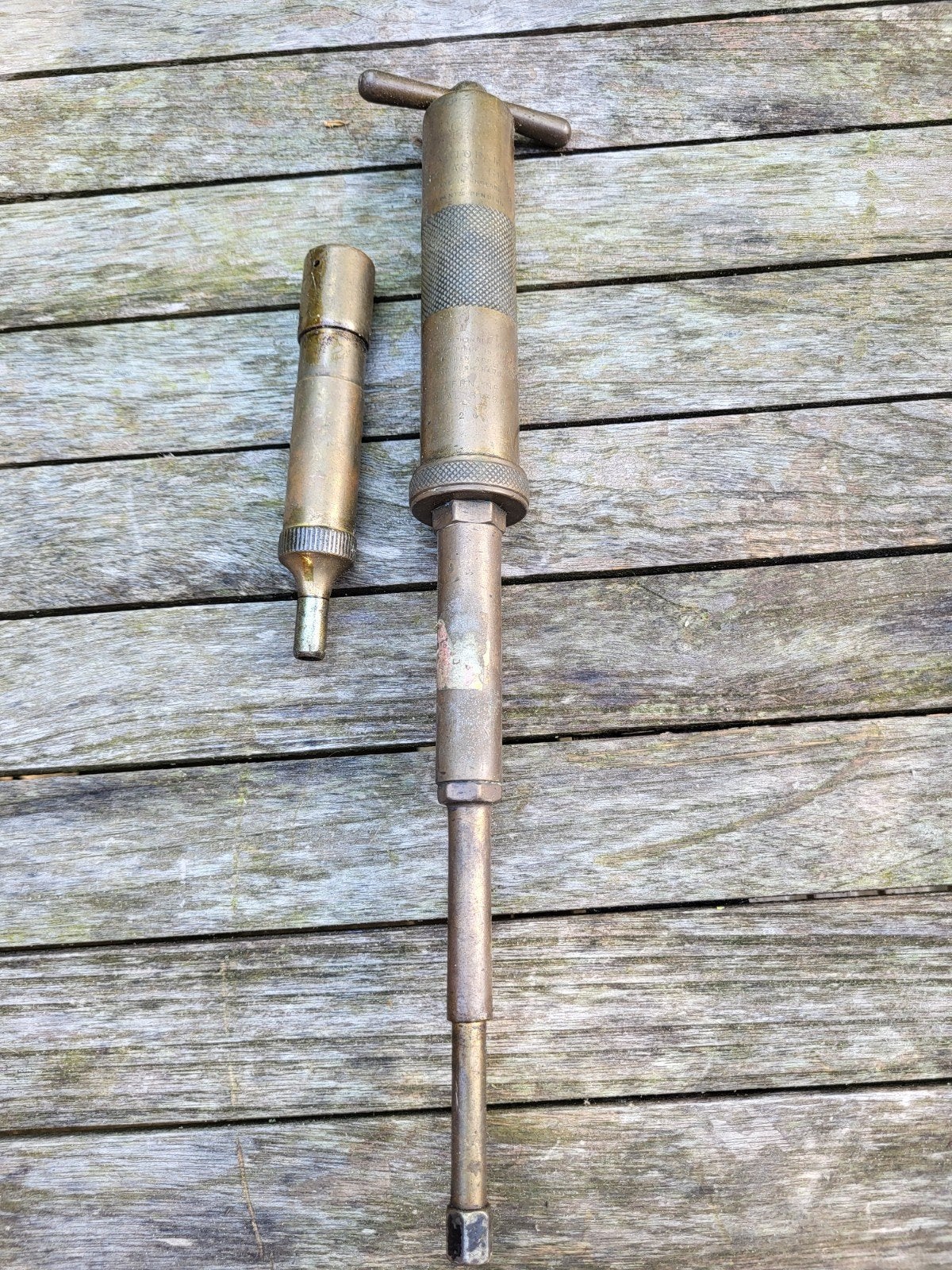 2 antieke vet pistolen Auto Ram, Ophalen