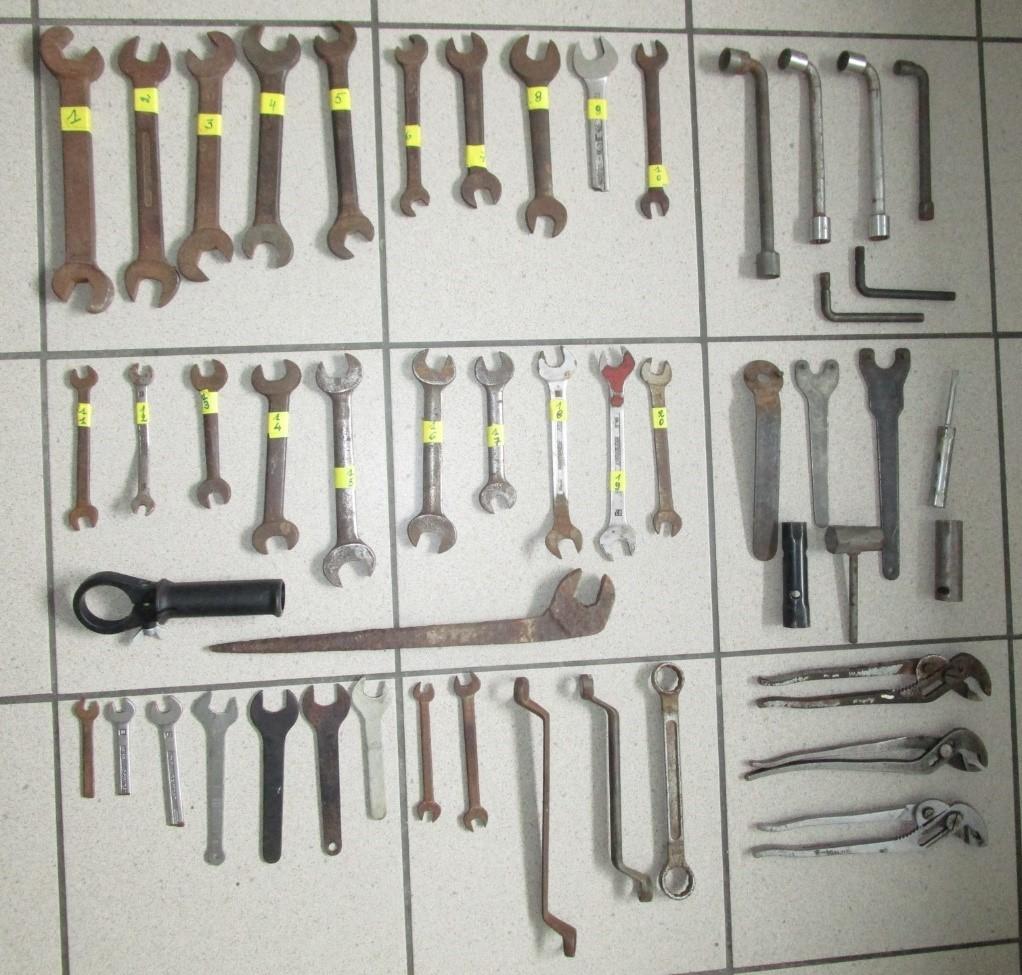 Vintage steeksleutels, pijpsleutels, ringsleutels - OPRUIM, Ophalen of Verzenden