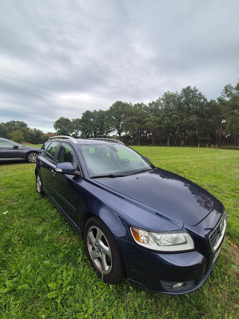 Volvo V50, Euro 5, Zwart, Leder, 99 g/km