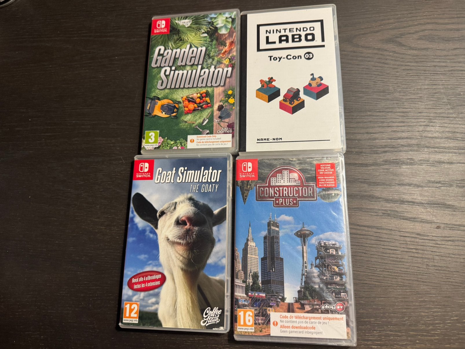 Nintendo switch games, Ophalen of Verzenden, Zo goed als nieuw