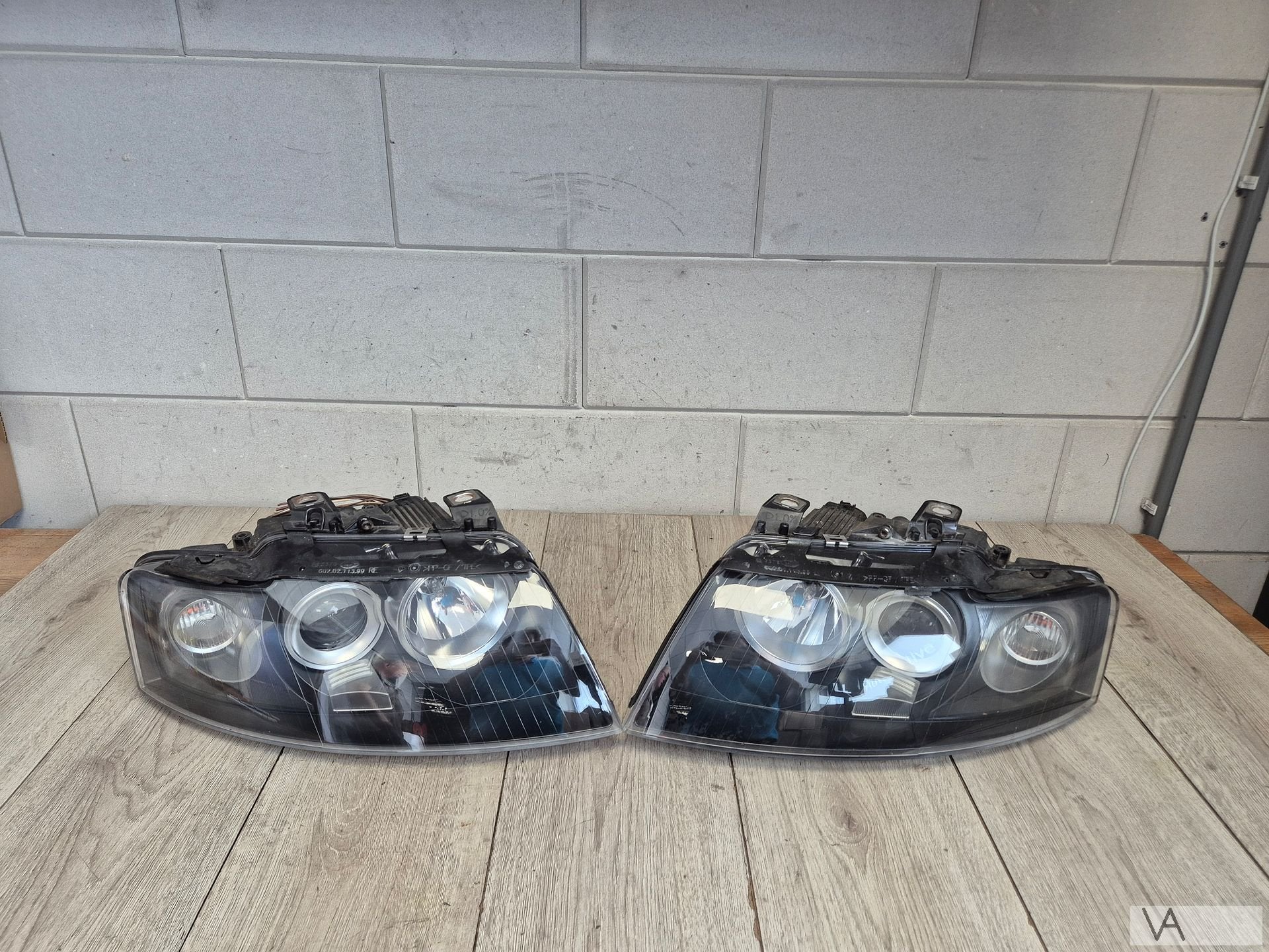 Koplamp SET van Audi A4 cabrio 2002 - 2007 zeer netjes €300, Auto-onderdelen, Gebruikt, -, -, -