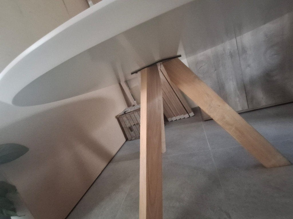 Table, Maison & Meubles, Tables | Tables à manger, 100 à 150 cm, Cinq personnes ou plus, Rond, Comme neuf