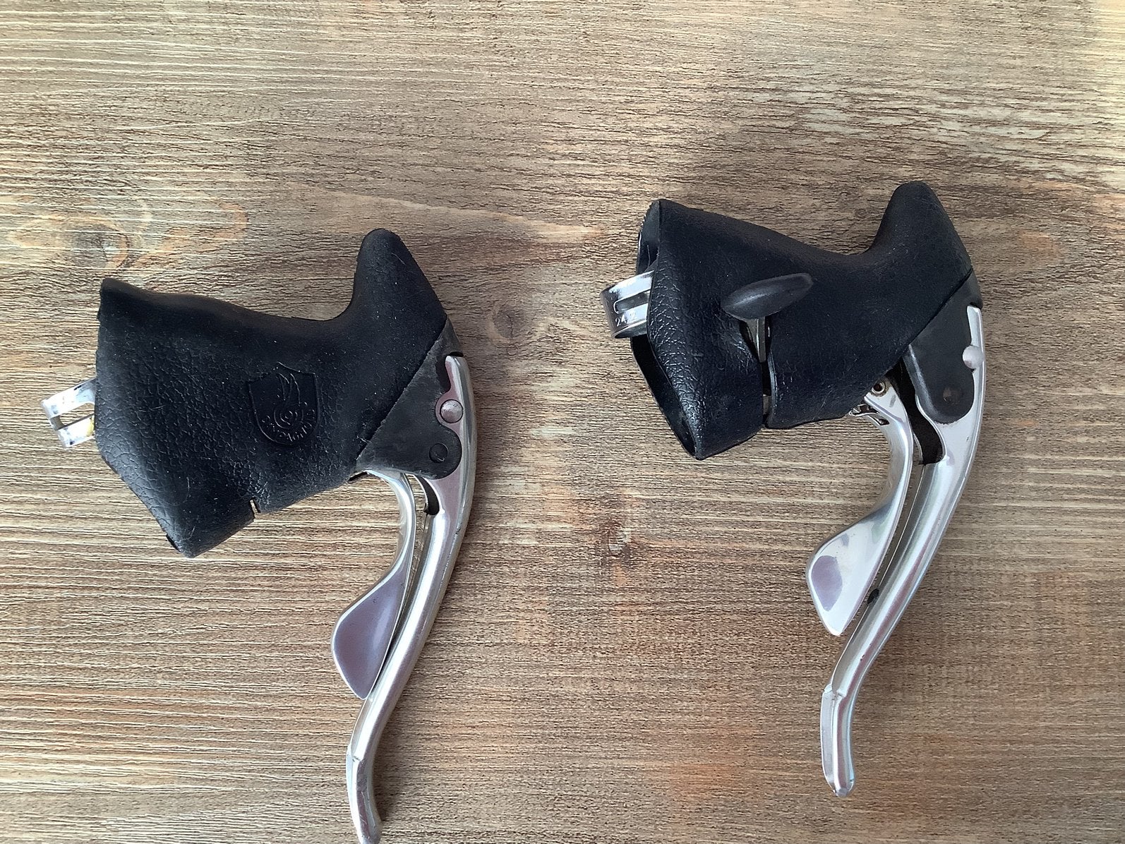 Campagnolo Athena versnellingshendels met 2/3 x 8 speed, Ophalen of Verzenden, Zo goed als nieuw