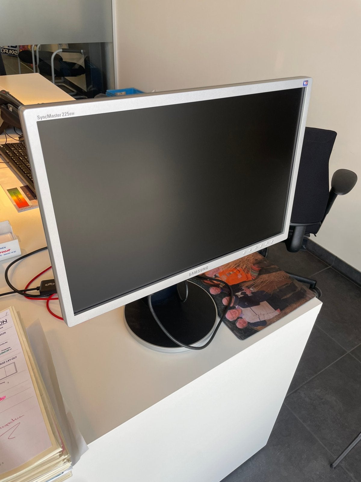 Samsung SyncMaster225BW, Informatique & Logiciels, Moniteurs, Enlèvement, Utilisé