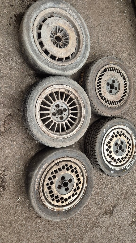 Jantes Golf2 4x100 (6×14-6×15-7×15) (1=40€ / 5=150€), Enlèvement, Jante(s)