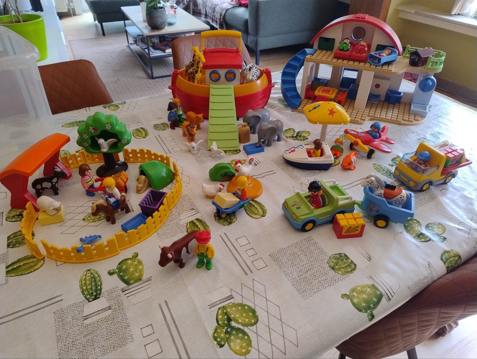 Playmobil 123, Ophalen