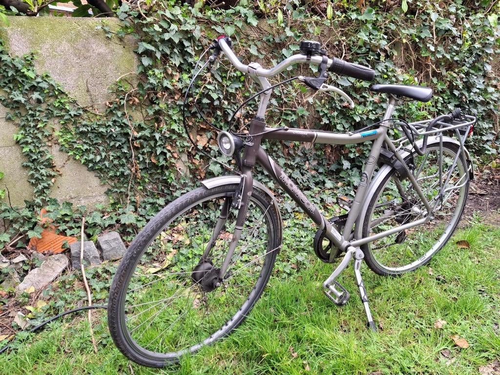 Herenfiets Thompson Modena, Ophalen, Gebruikt, Velgrem, Versnellingen