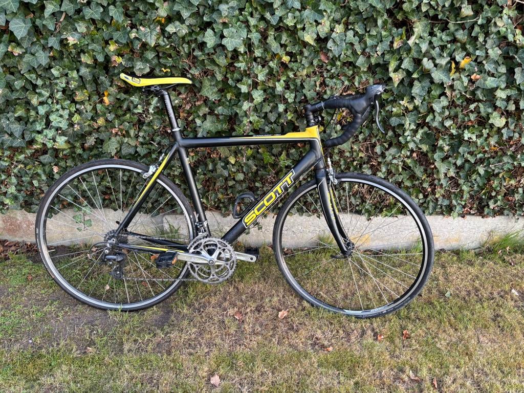 Scott koersfiets, Fietsen en Brommers, Ophalen, 28 inch, 10 tot 15 versnellingen, Velgrem