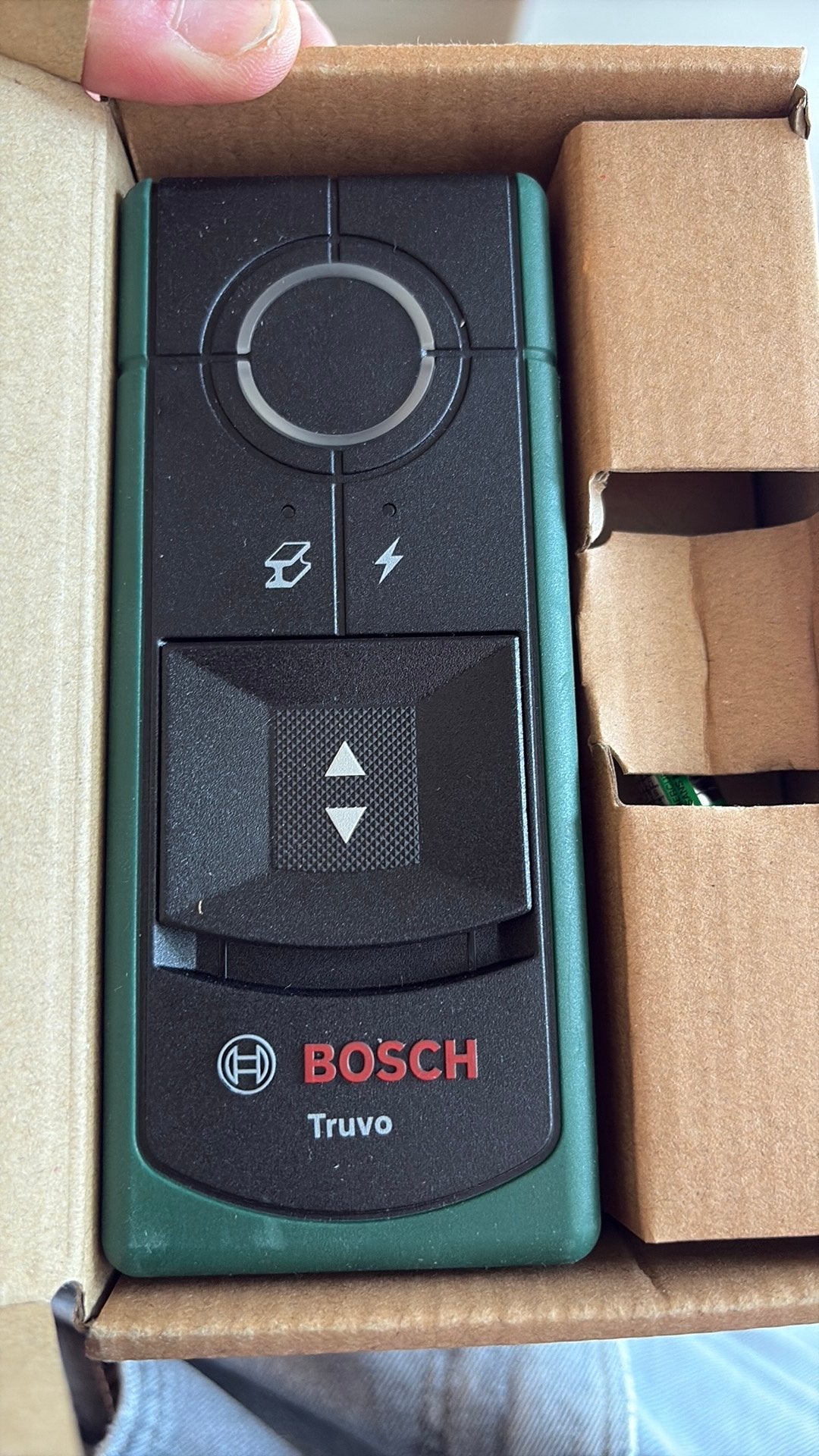 (trade) Bosch Truvo-detector 2e generatie, Doe-het-zelf en Bouw, Ophalen of Verzenden, Zo goed als nieuw