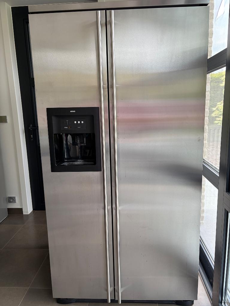 Amerikaanse frigo Atag, Electroménager, 160 cm ou plus, Enlèvement, Utilisé, 200 litres ou plus