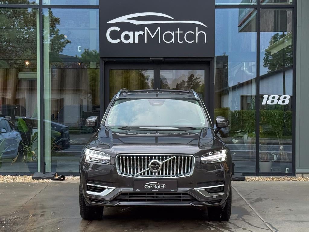 Volvo XC90 T8 Recharge AWD - 7Zit | ACC | Keyless | Trekhaak, Auto's, 4 cilinders, 7 zetels, Leder, 327 kW