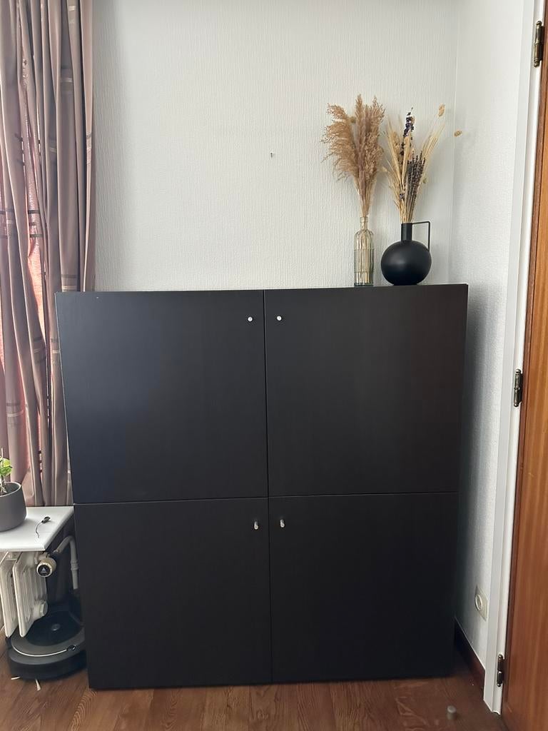 Ikea kast donker hout, Ophalen