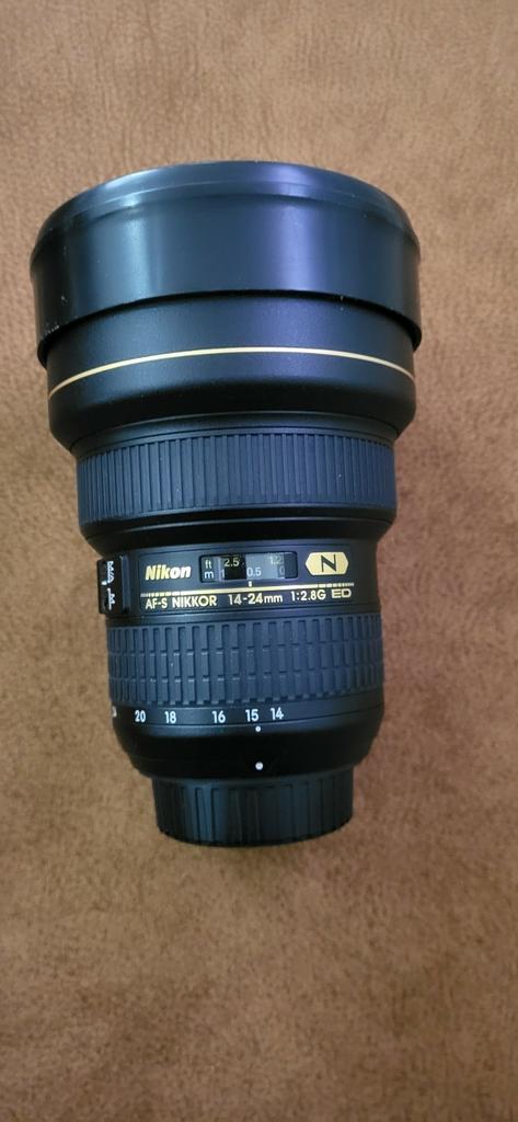 Nikon AF-S 14-24mm F/2.8G ED
, gelijk als nieuw, Ophalen of Verzenden, Zo goed als nieuw, Groothoeklens, Zoom
