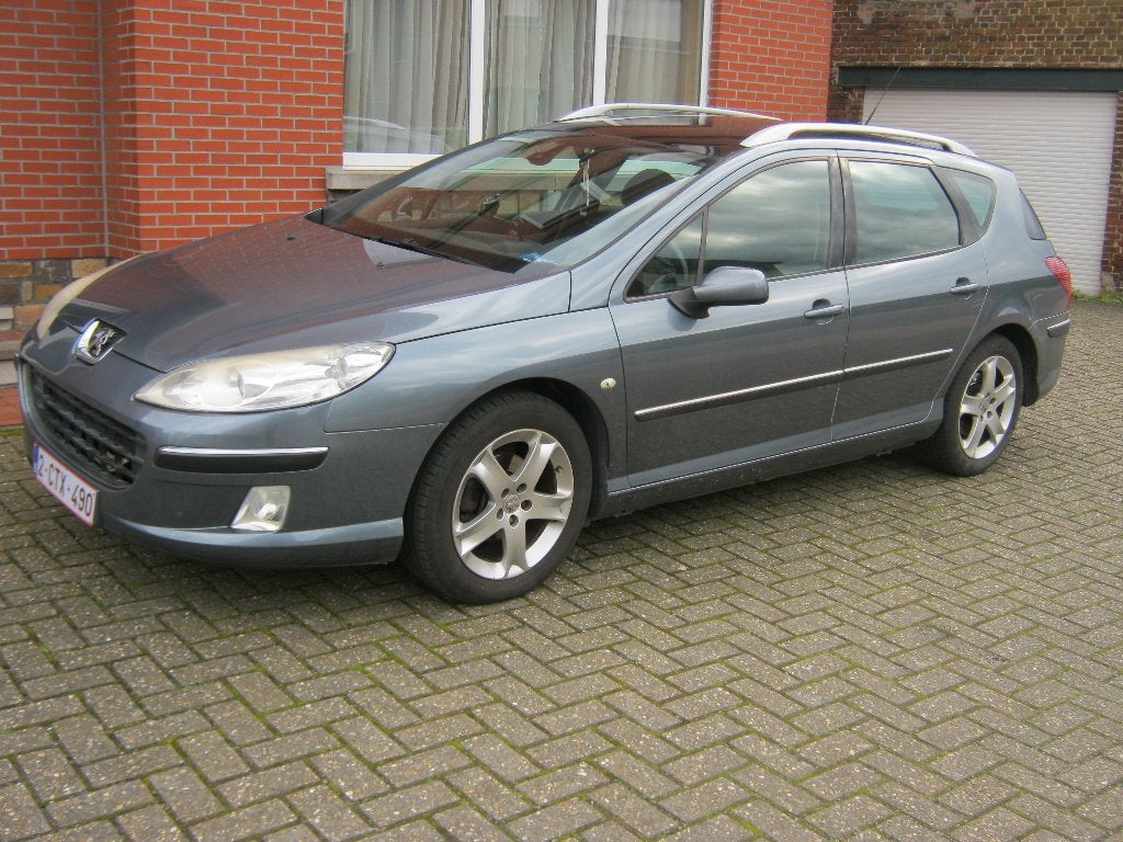 Peugeot 407 sw break  1.6 HDi ENKEL VOOR EXPORT OF HANDELAAR, Voorwielaandrijving, Stof, Bedrijf, Euro 4