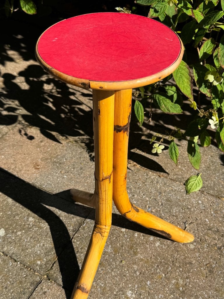 Tiki bamboe plantentafel, Ophalen