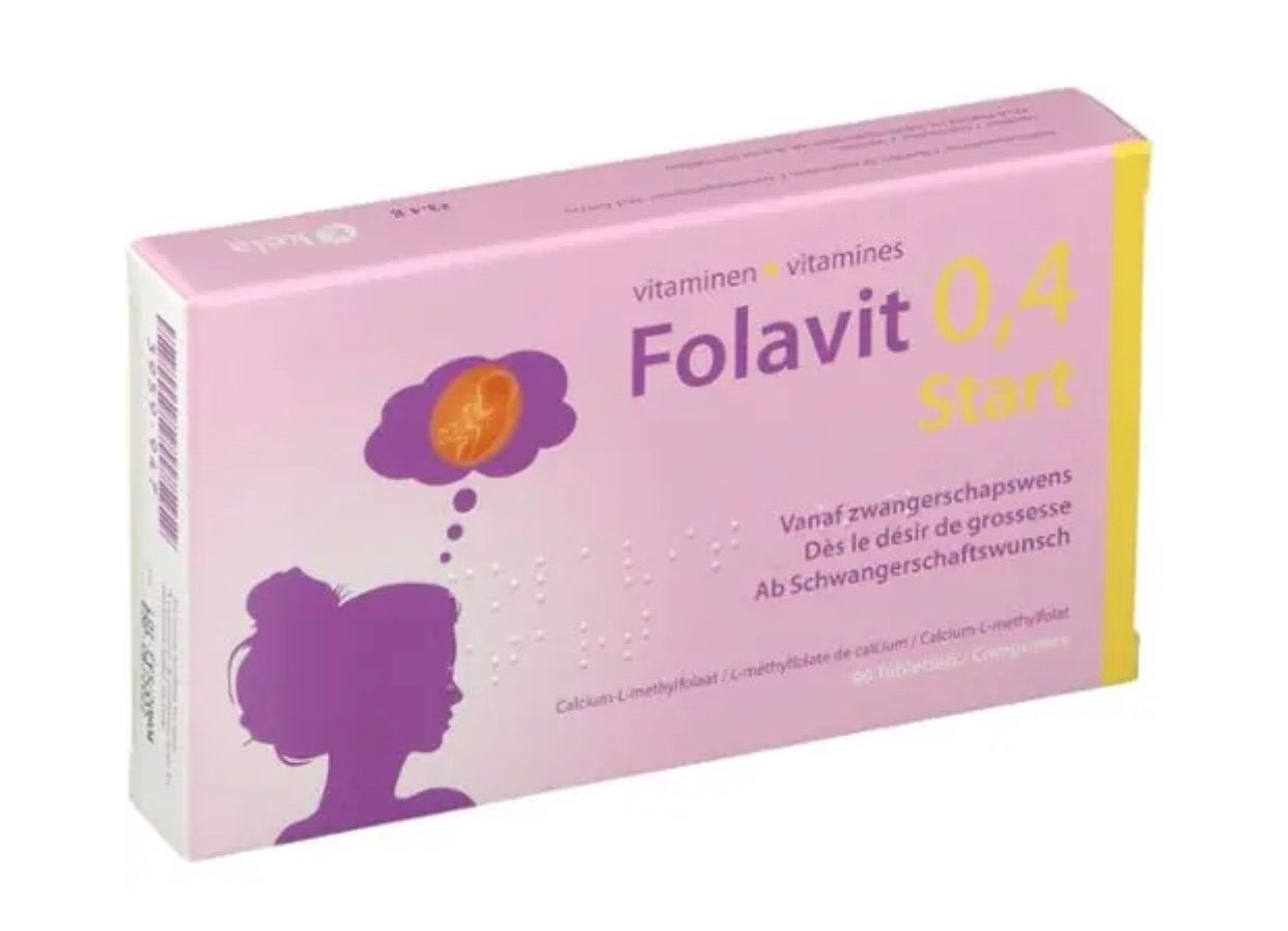 Supplement: foliumzuur bij kinderwens of zwangerschap, Ophalen of Verzenden, Nieuw