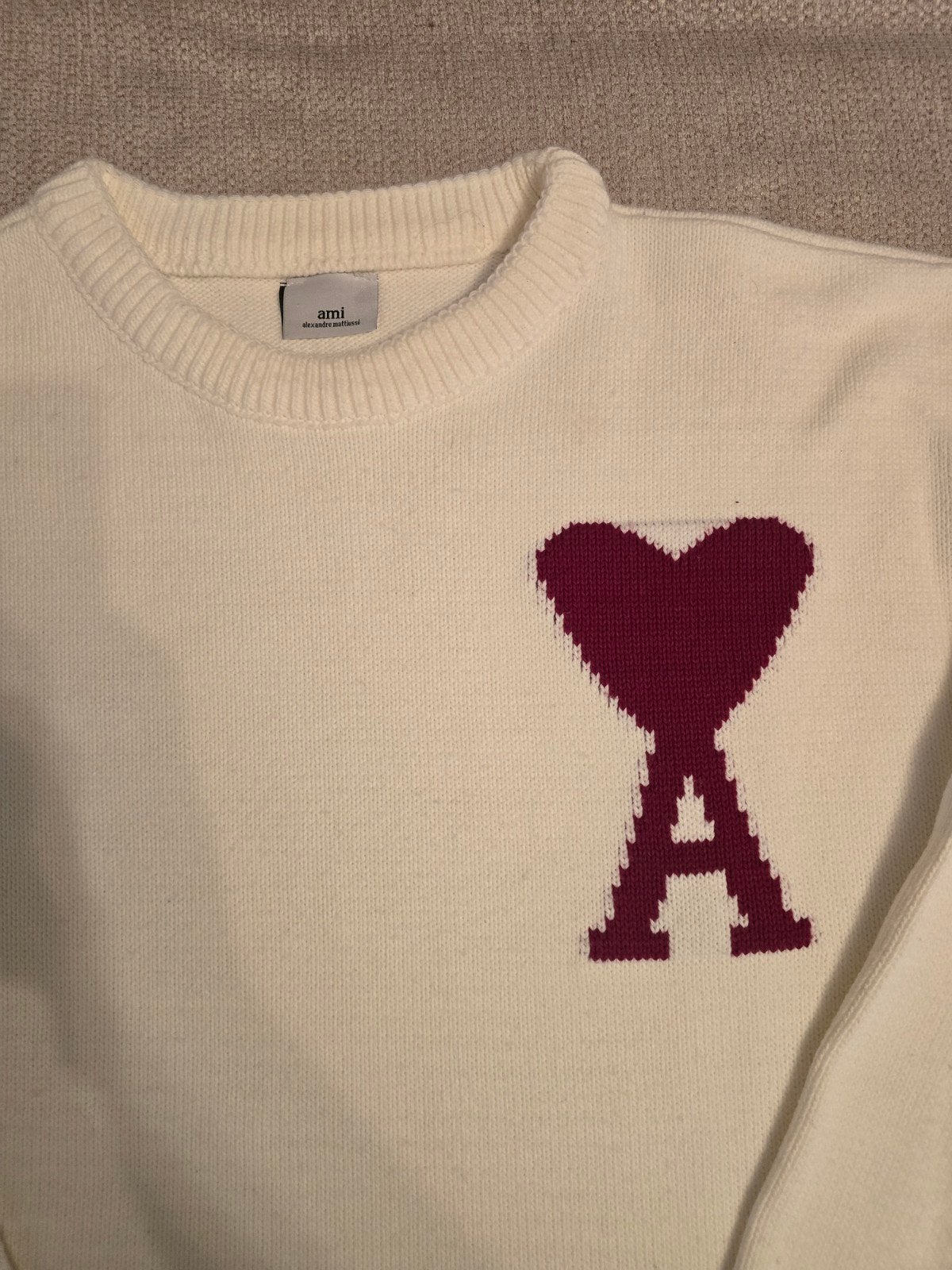 Ami trui, Ami Paris, Beige, Comme neuf, Taille 48/50 (M)
