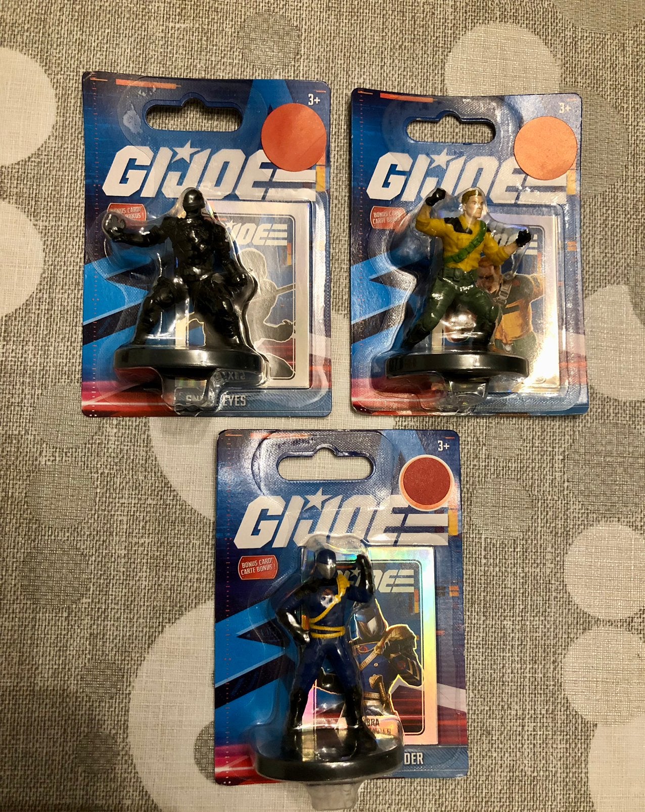 G.I. Joe set van 3 Amerikaanse figuren, Verzamelen, Verzenden, Nieuw, Overige typen