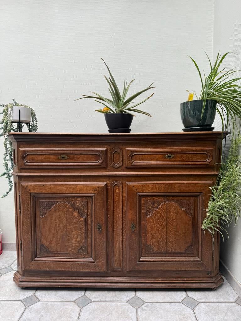 Antieke dressoir kast, Huis en Inrichting, Ophalen, Gebruikt
