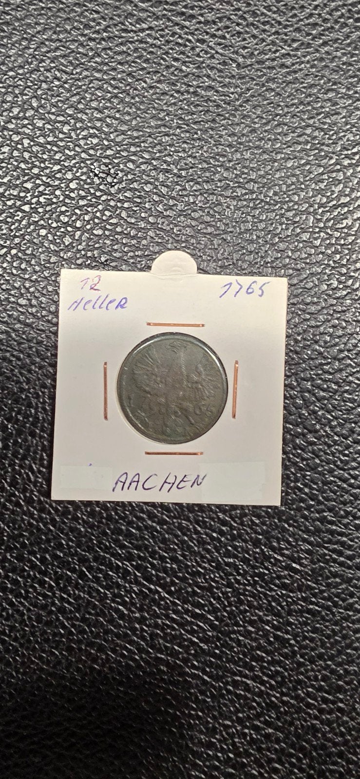 Germaanse staten 12 heller 1765 Aachen, Ophalen of Verzenden