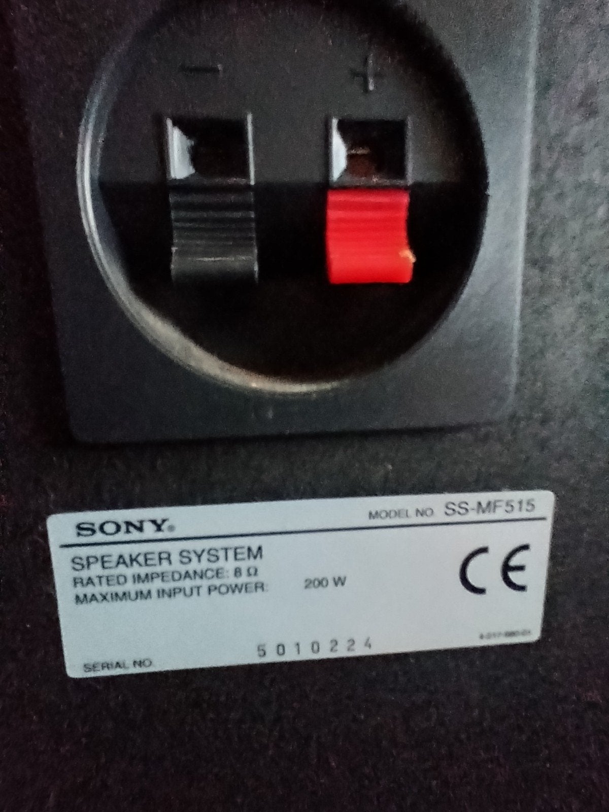 STAANDE BOXEN SONY, Audio, Tv en Foto, Luidsprekerboxen, Ophalen, Gebruikt, Overige typen, Sony