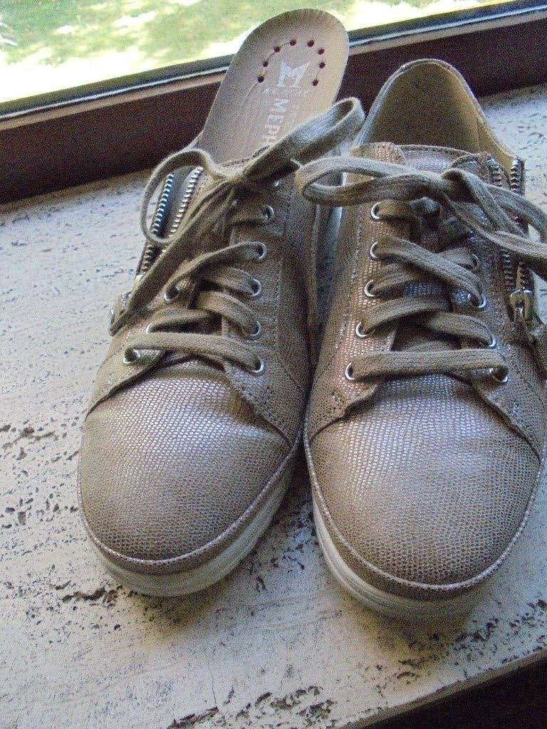 damesschoenen mephisto, taupe, maat 38, aankoopprijs € 195, Kleding | Dames, Schoenen, Ophalen of Verzenden, Zo goed als nieuw