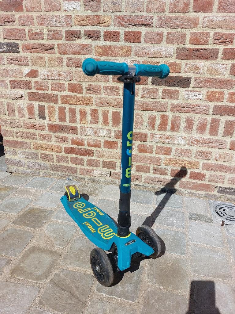 Maxi Micro step Deluxe inklapbaar LED - 3-wiel kinderstep, Fietsen en Brommers, Ophalen, Zo goed als nieuw, Gewone step, Micro
