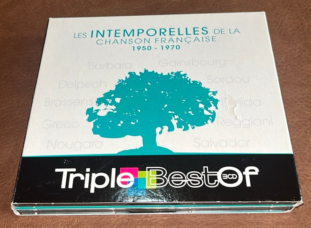 Les Intemporelles De La Chanson Française 1950-1970 - 3CD, Cd's en Dvd's, Ophalen of Verzenden, Gebruikt