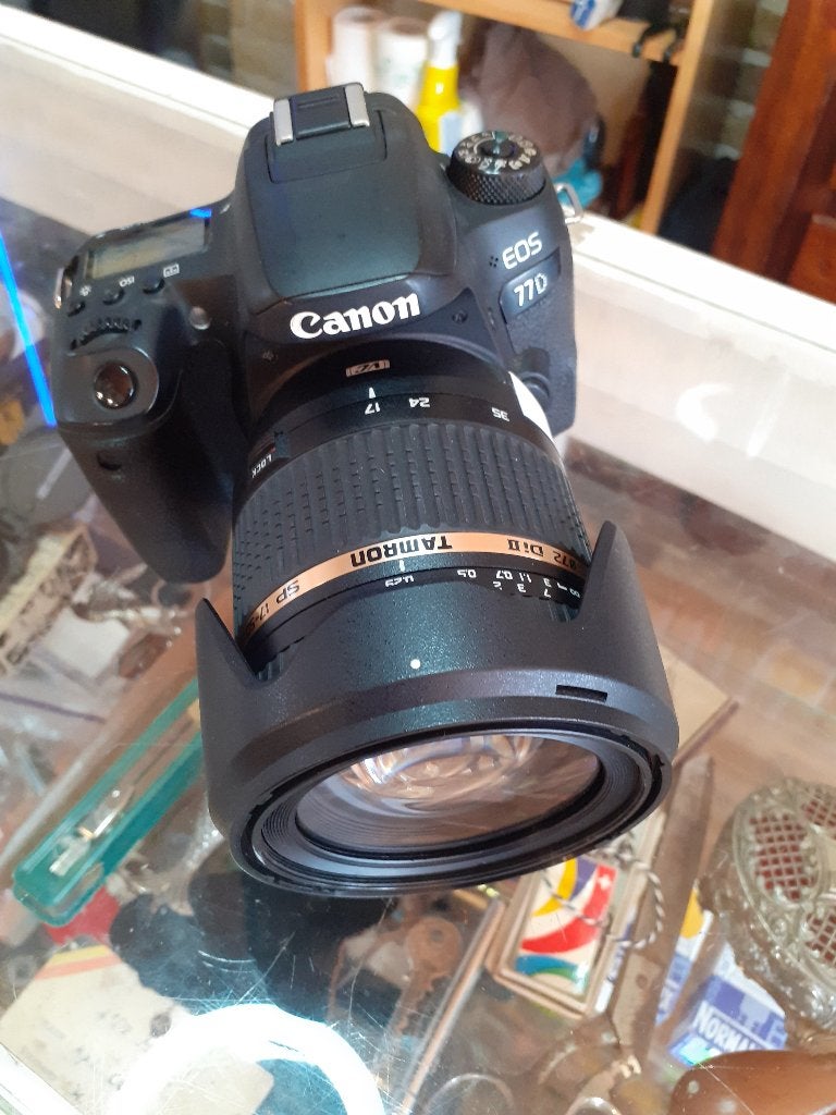 Canon EOS 77D met verschillende lenzen, Enlèvement, Utilisé, Canon