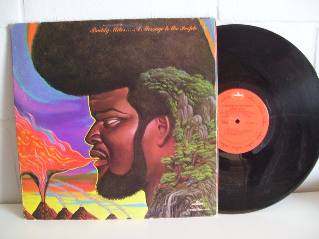 BUDDY MILES  a message to the people, Cd's en Dvd's, LP, Gebruikt, Ophalen of Verzenden, Gatefold hoes