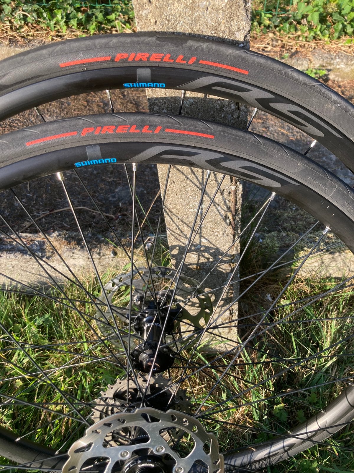 Rs shimano disc koersfiets wielset, Fietsen en Brommers, Ophalen, Zo goed als nieuw