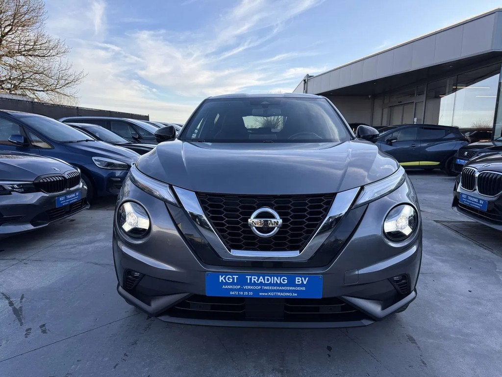 Nissan Juke 1.0i 117PK FULL LED 360 CAMERA CARPLAY BLUETOOTH, Argent ou Gris, Achat, Euro 6, Entreprise