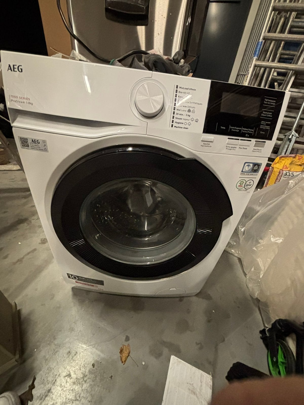Wasmachine AEG, Ophalen, Zo goed als nieuw