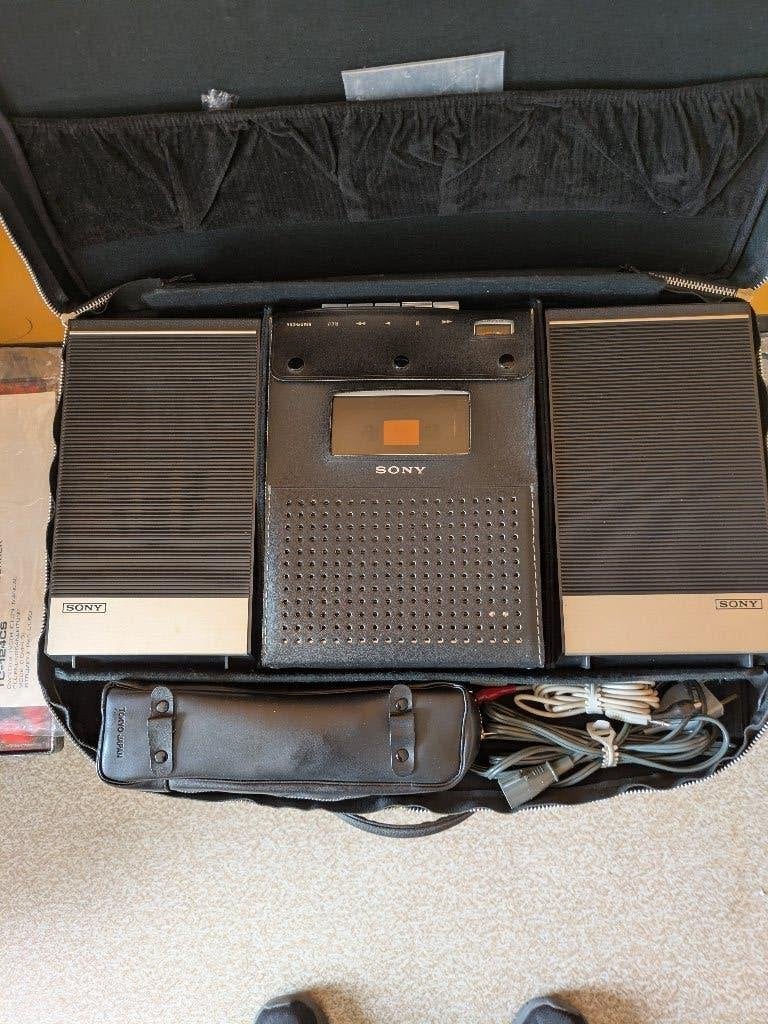 Cassettespeler/recorder SONY, Audio, Tv en Foto, Ophalen, Enkel, Sony