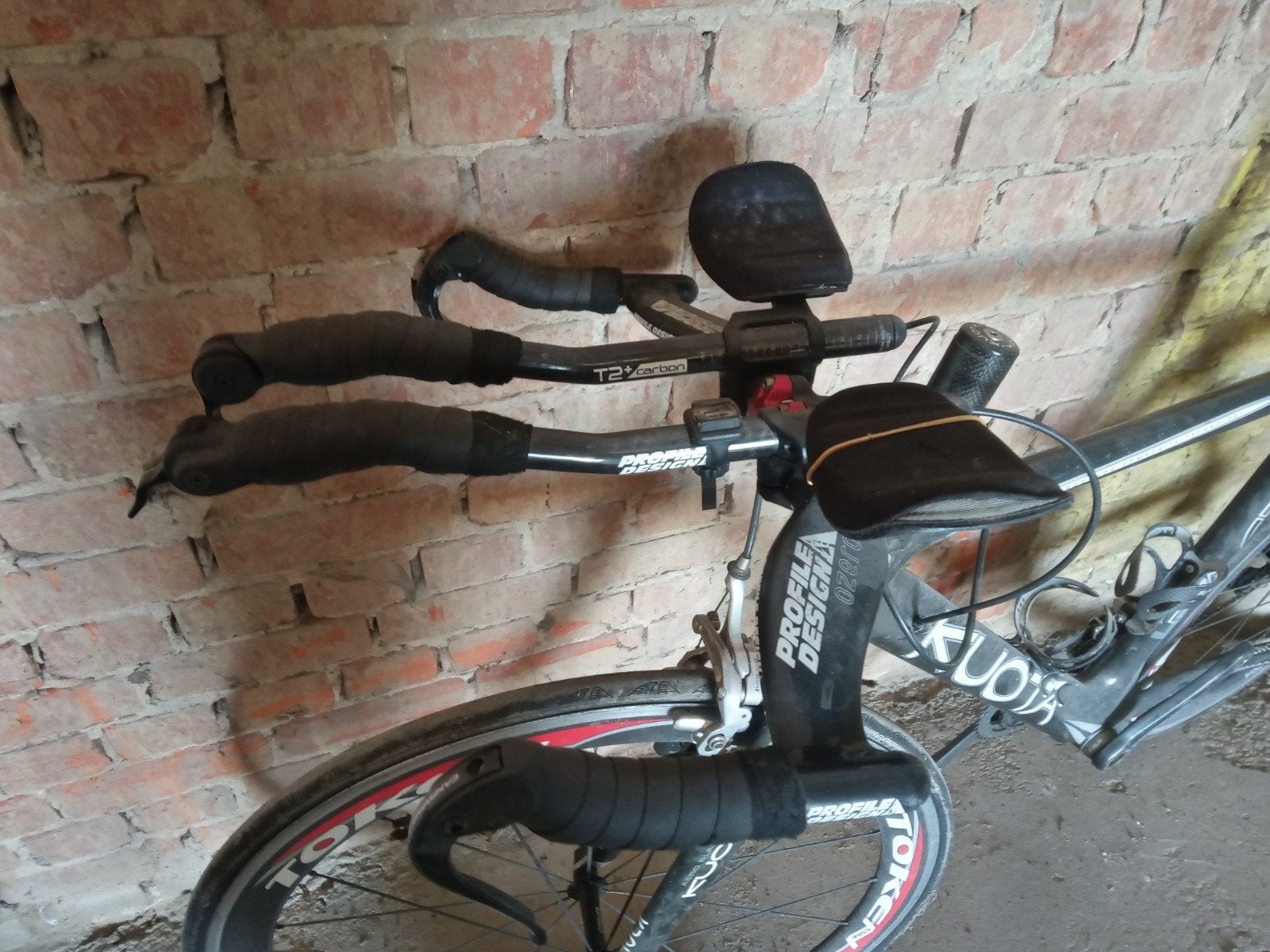 Vélo de contre-la-montre Kubota en parfait état, sans selle, Vélos & Vélomoteurs, Enlèvement, Comme neuf, Autres marques