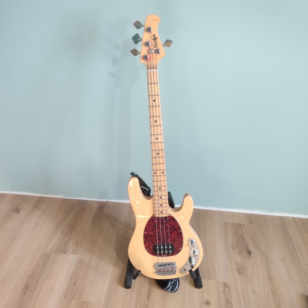 OLP 4-snarige basgitaar, Musique & Instruments, Enlèvement, Comme neuf, Électrique